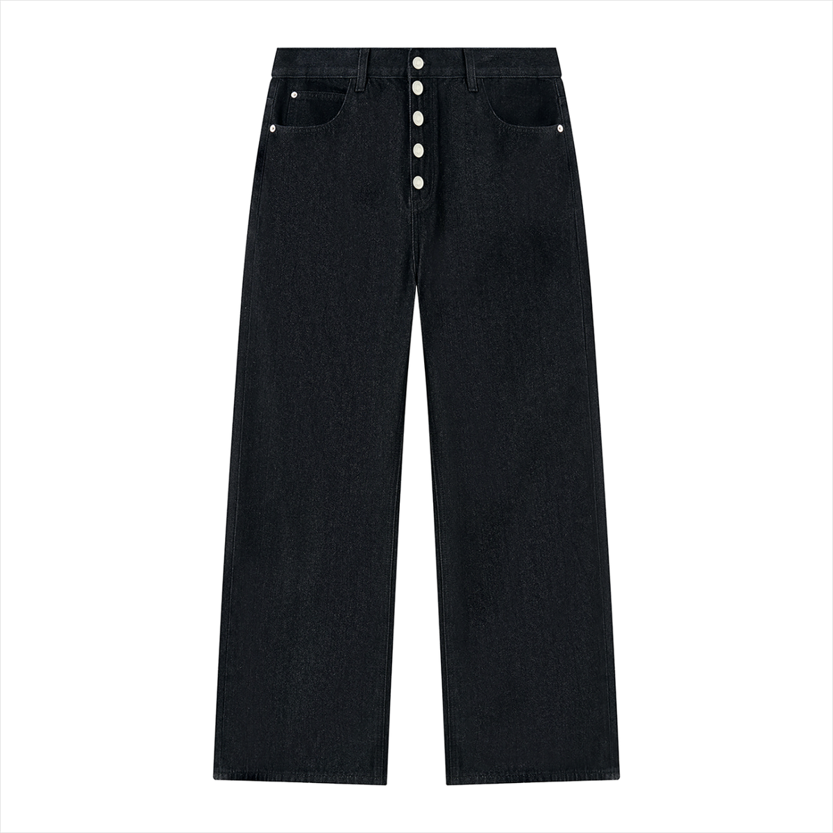 Vintage Button-Fly Denim