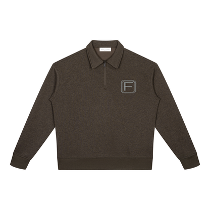 Monogram Half-Zip Pullover